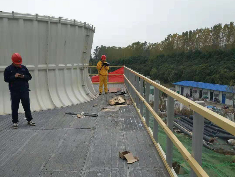 玻璃钢框架结构冷却塔